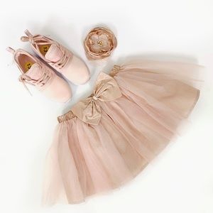 BUNDLE NEW Balletcore Náutica Tennis Shoes Size 13 Skirt and Headband